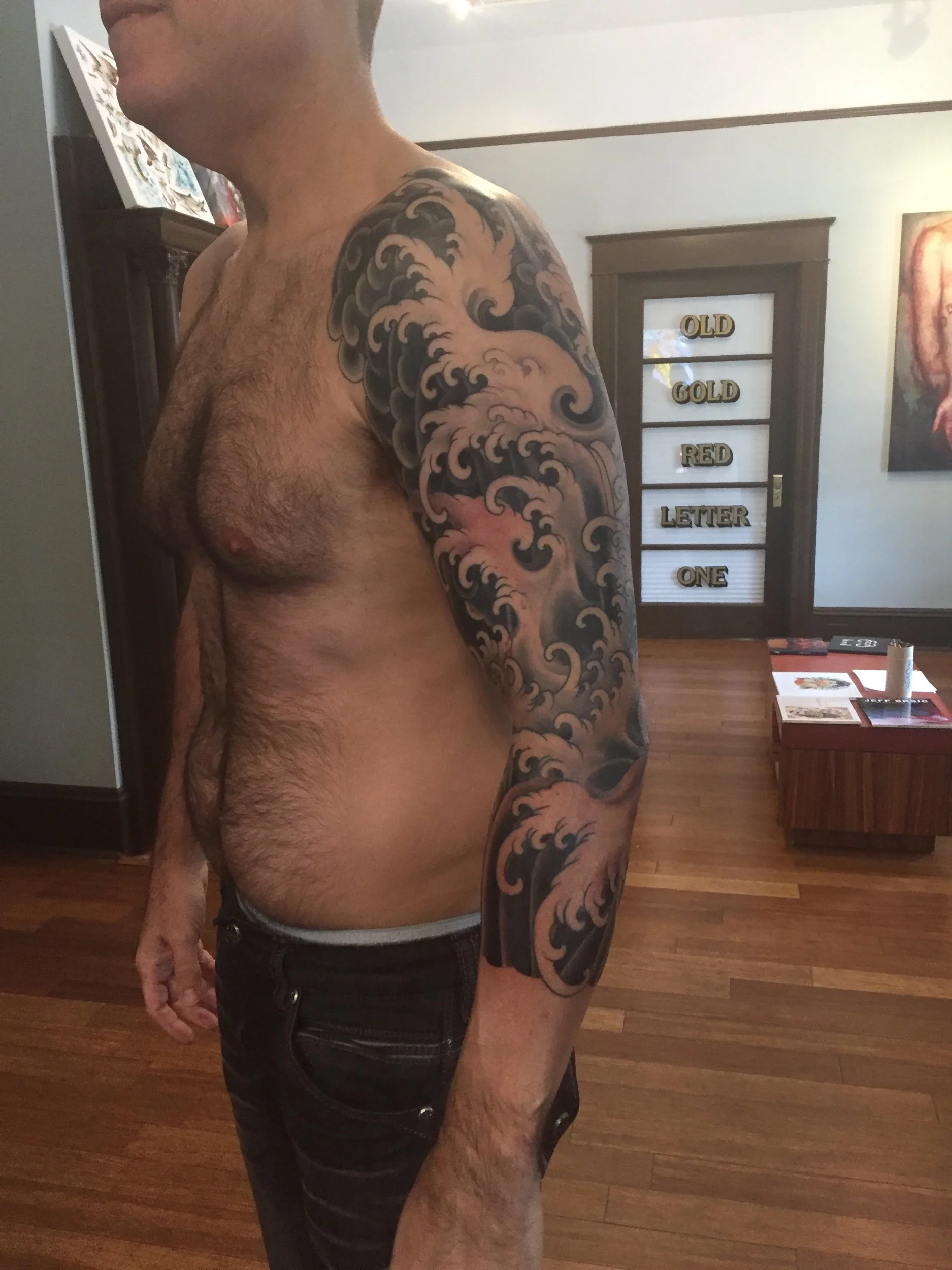 tampa florida water tattoos sleeve