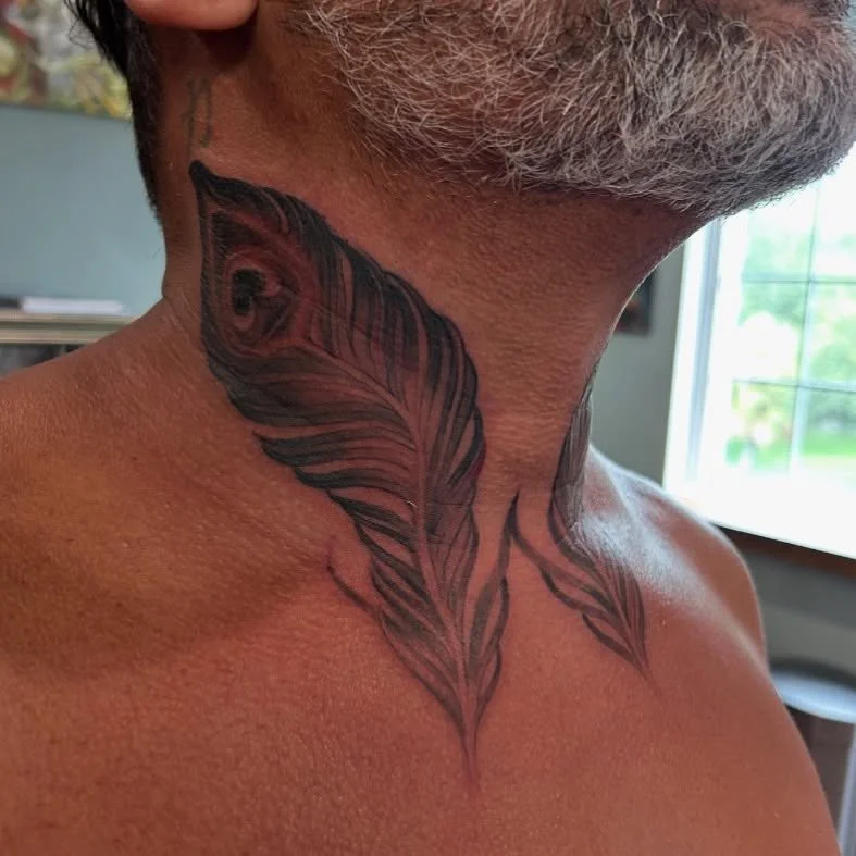 Angry neck from yesterday.