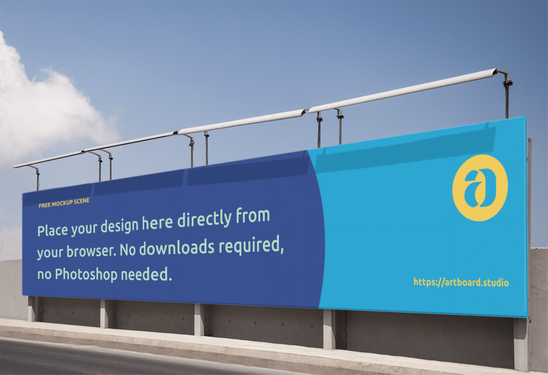 Download Outdoor Billboard Mockup