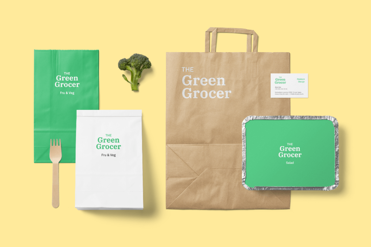 Download Food Delivery Packaging Mockup Scene