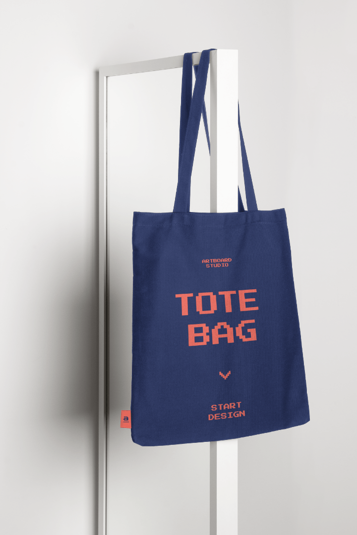 Download Canvas Tote Bag Mockup Scene