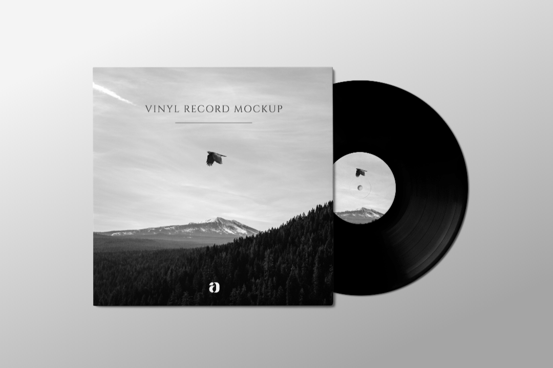 Download Vinyl Record Mockup Scene