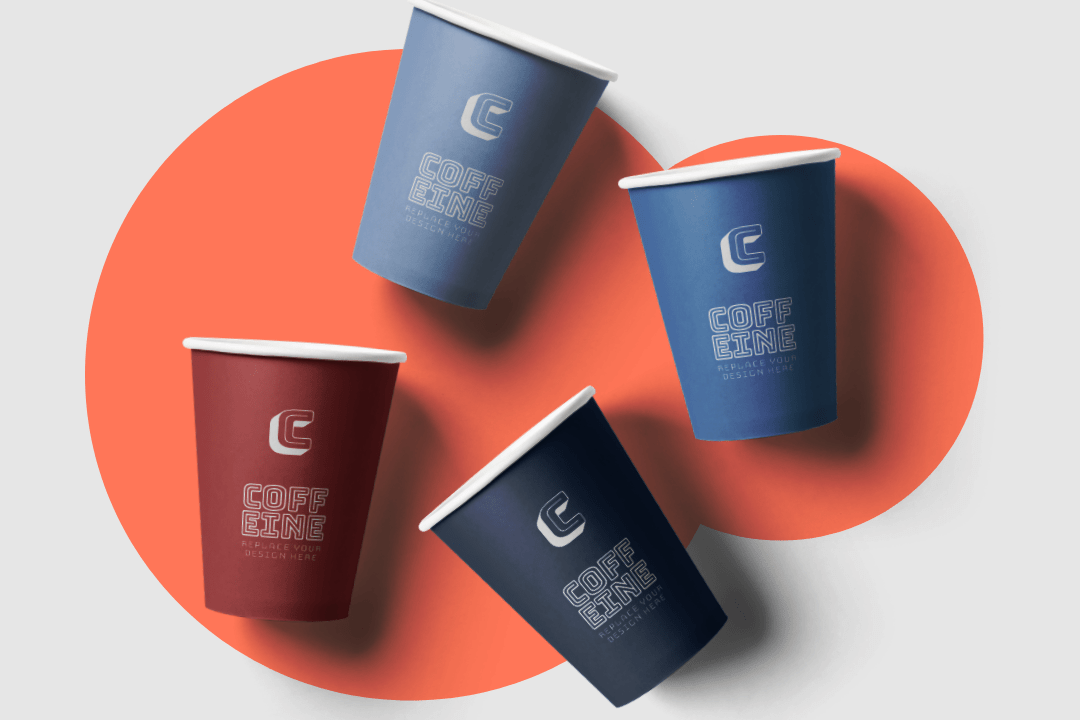 Download Paper Cups Mockup Scene