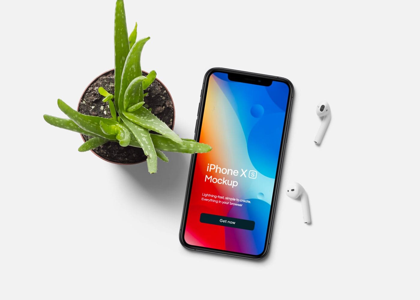 Iphone Xs Mockup Template