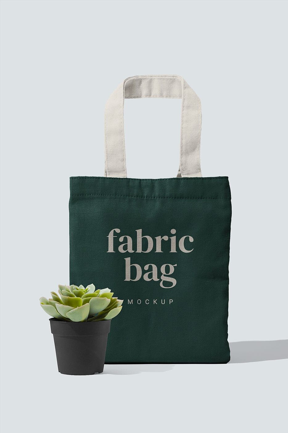 Download Fabric Tote Bag Mockup Template