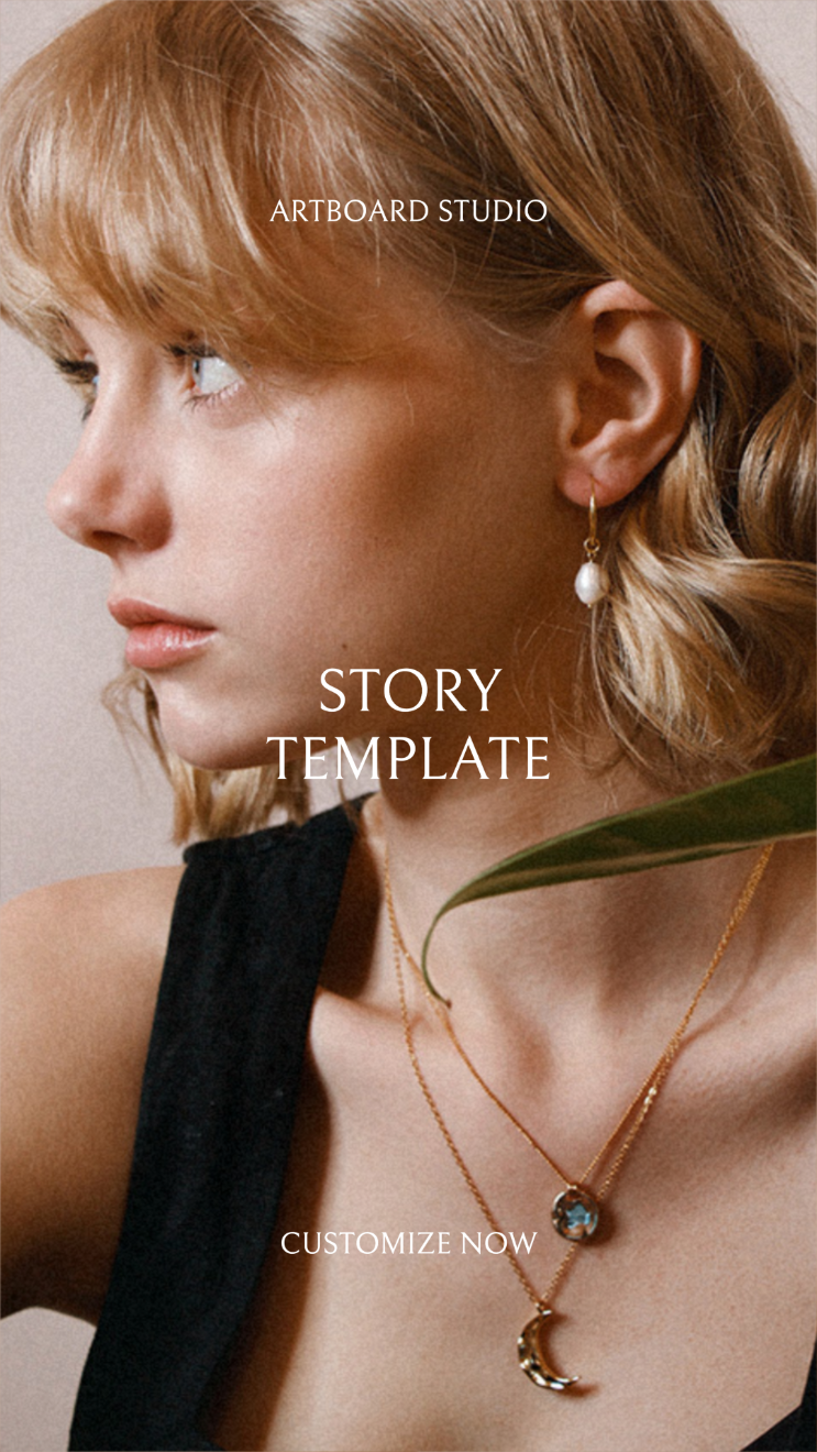 Download Animated Jewelry Offer Simple Instagram Story Template