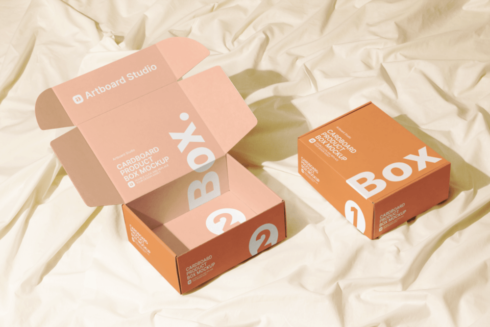 Cardboard Product Box Template