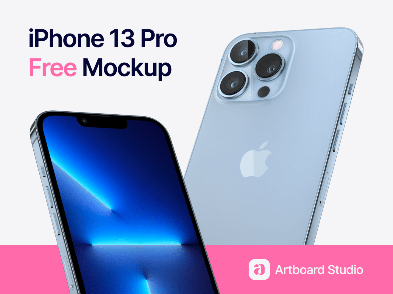 Free Iphone 13 Pro Mockup Template