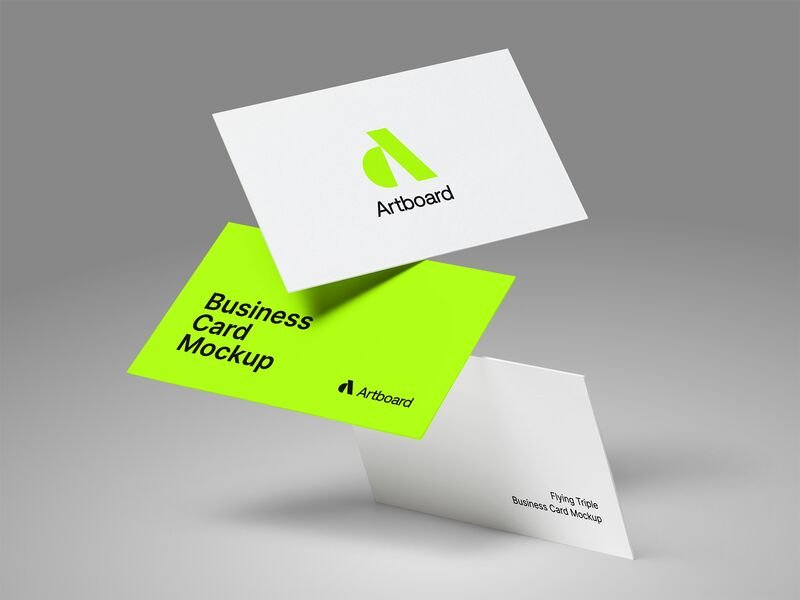 business card mockup template