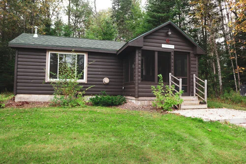 Au Sable Riverview Resort Log Vacation Cabin 6 Grayling 1.jpg