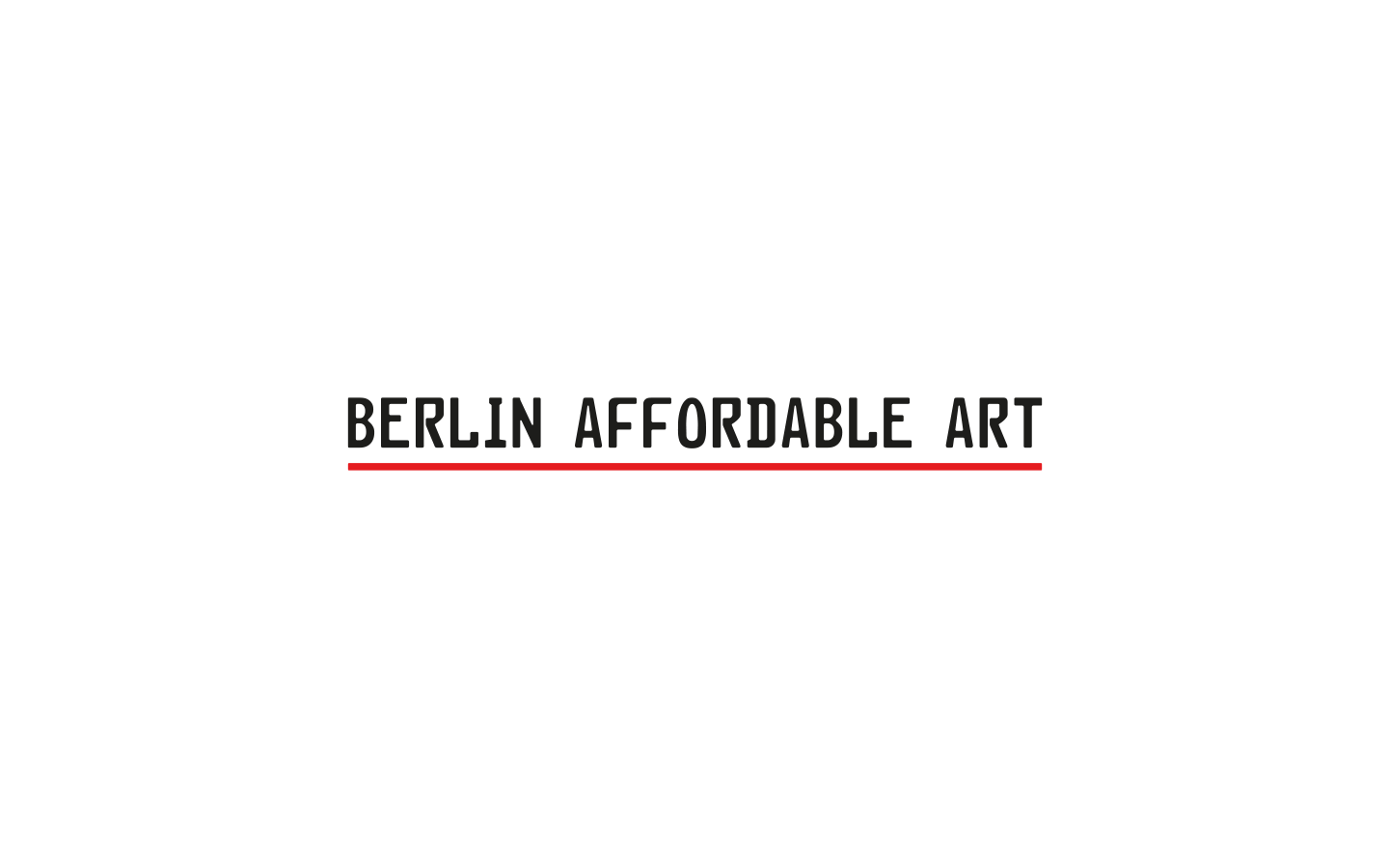 The typography is mechanical and familiar, connecting the new brand with the history of Kunsthaus Tacheles .
