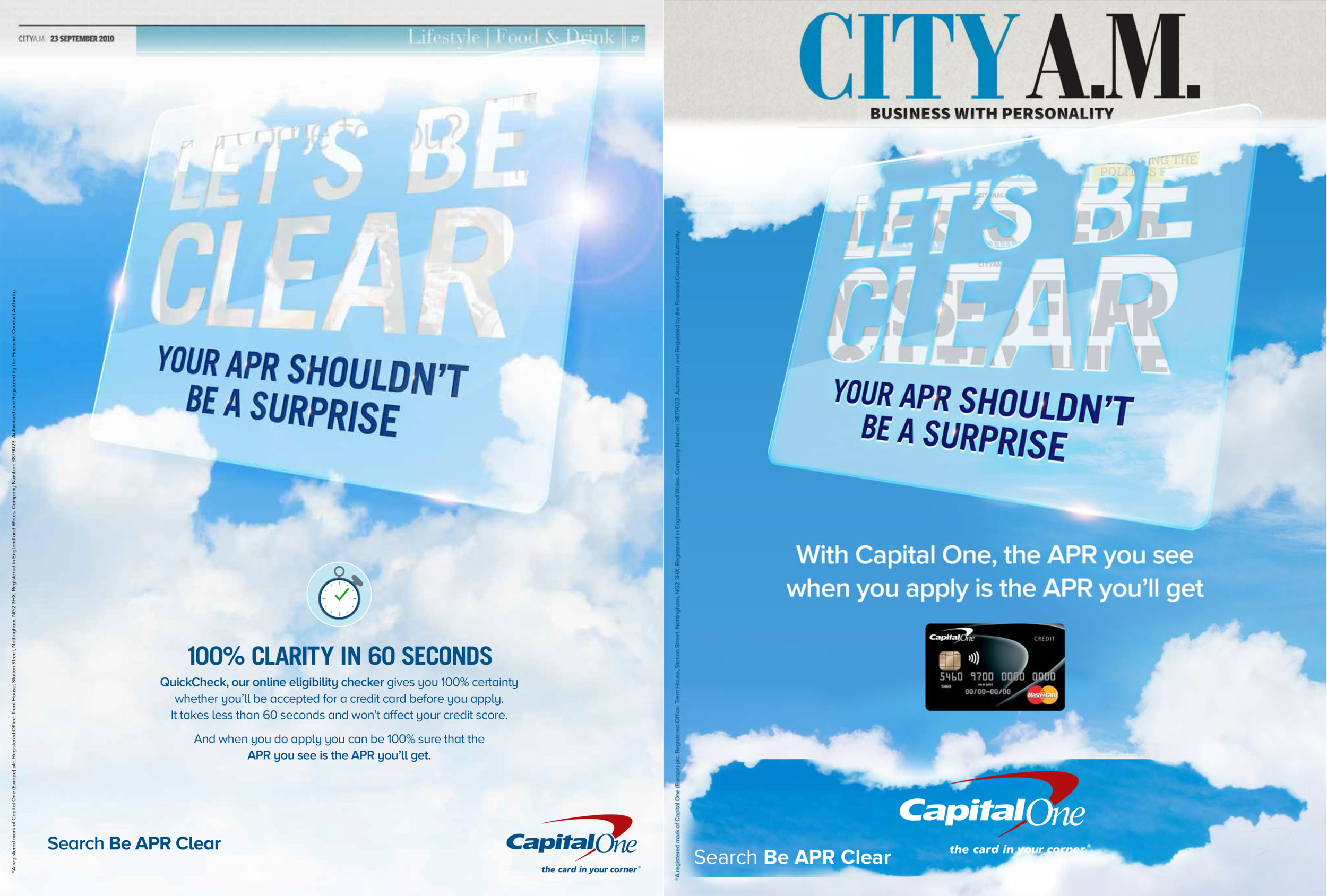 City AM Acetate Wrap ('Stretch' Idea #1)