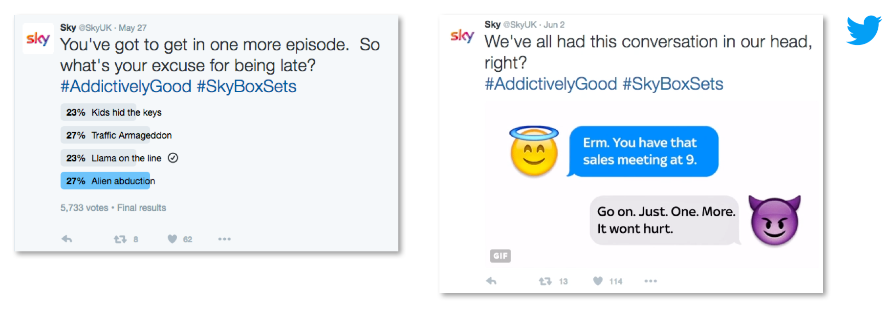 Sky Box Sets - #AddictivelyGood