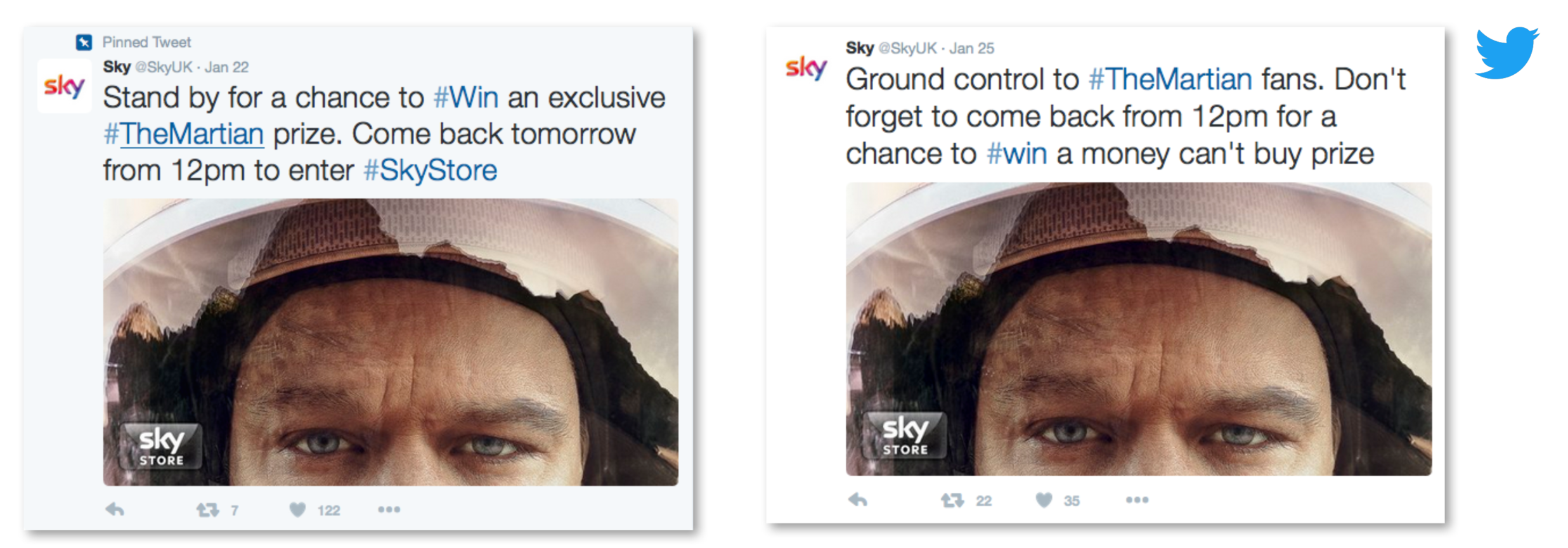 Sky Store – The Martian (Teaser & Reminder)
