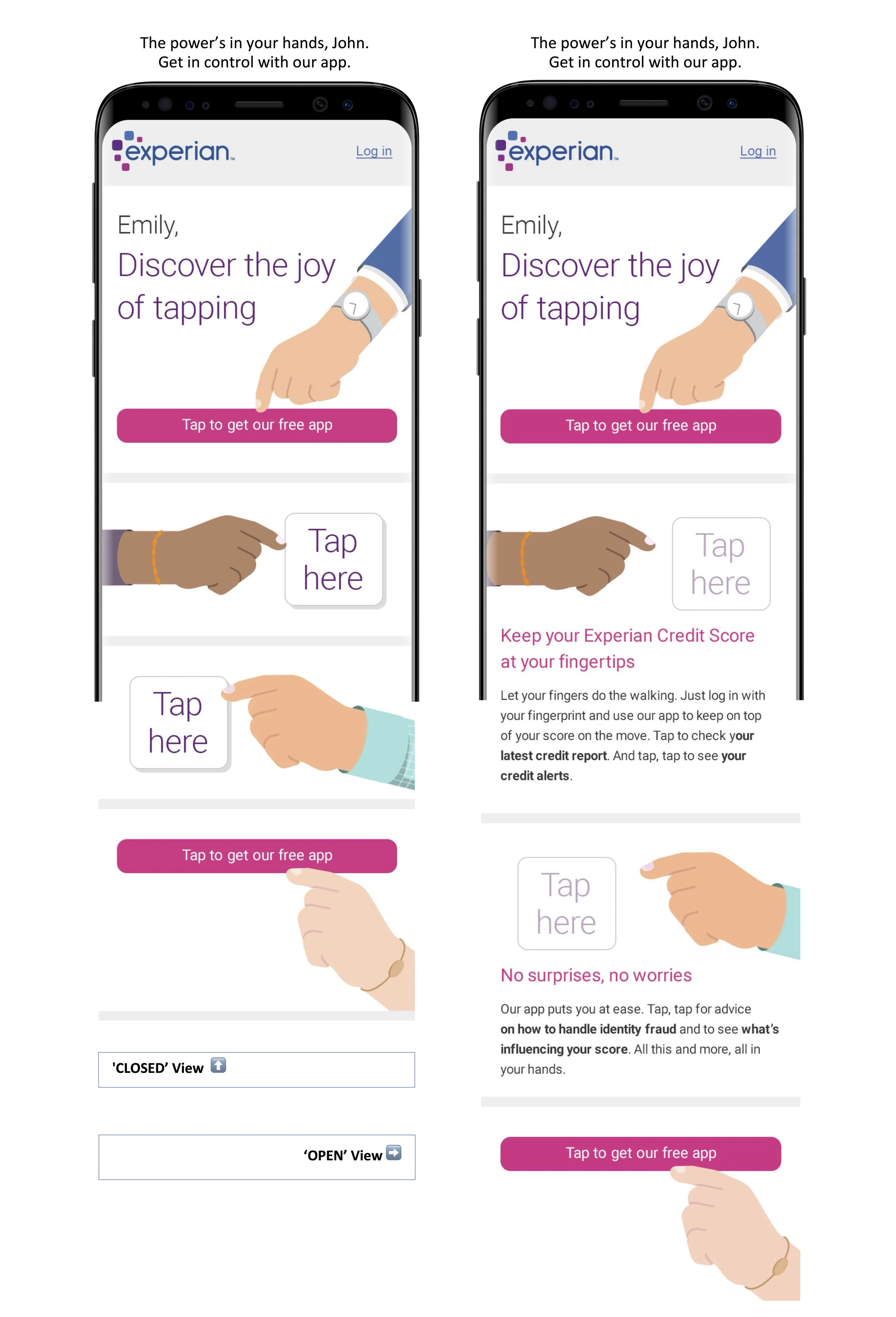 Download The App – Interactive Email