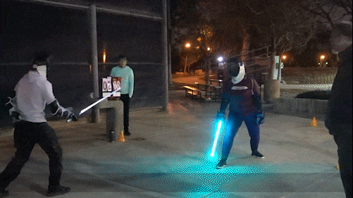  Block then counterattack for 3 points. 