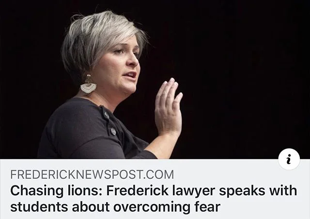 Facing the fear of failure is one of my greatest accomplishments. Blessed to have had the opportunity to share the story. Check out the link in bio.
#dlaw #uniquelydifferent #dlawdoctrine #divorcelawyer #childcustody #meaghandelawter #delawterlaw #litigation #familylaw #custody #lawyer #divorce #frederick #fredericklawyer
www.delawterlaw.com
