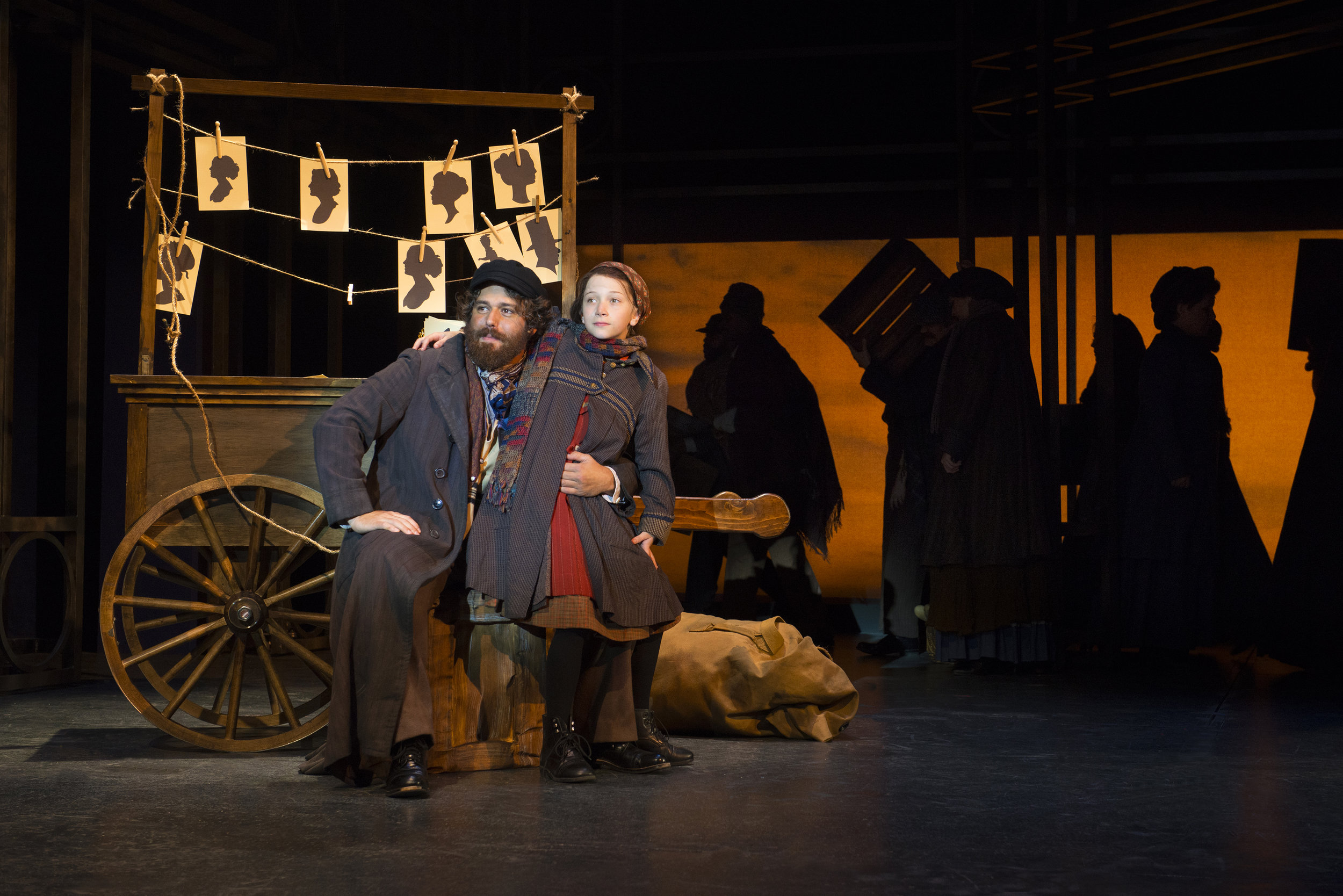  Josh Young &amp; Ella Luke-Tedeschi in Ragtime at the Ogunquit Playhouse, 2017 - photo by Gary Ng 