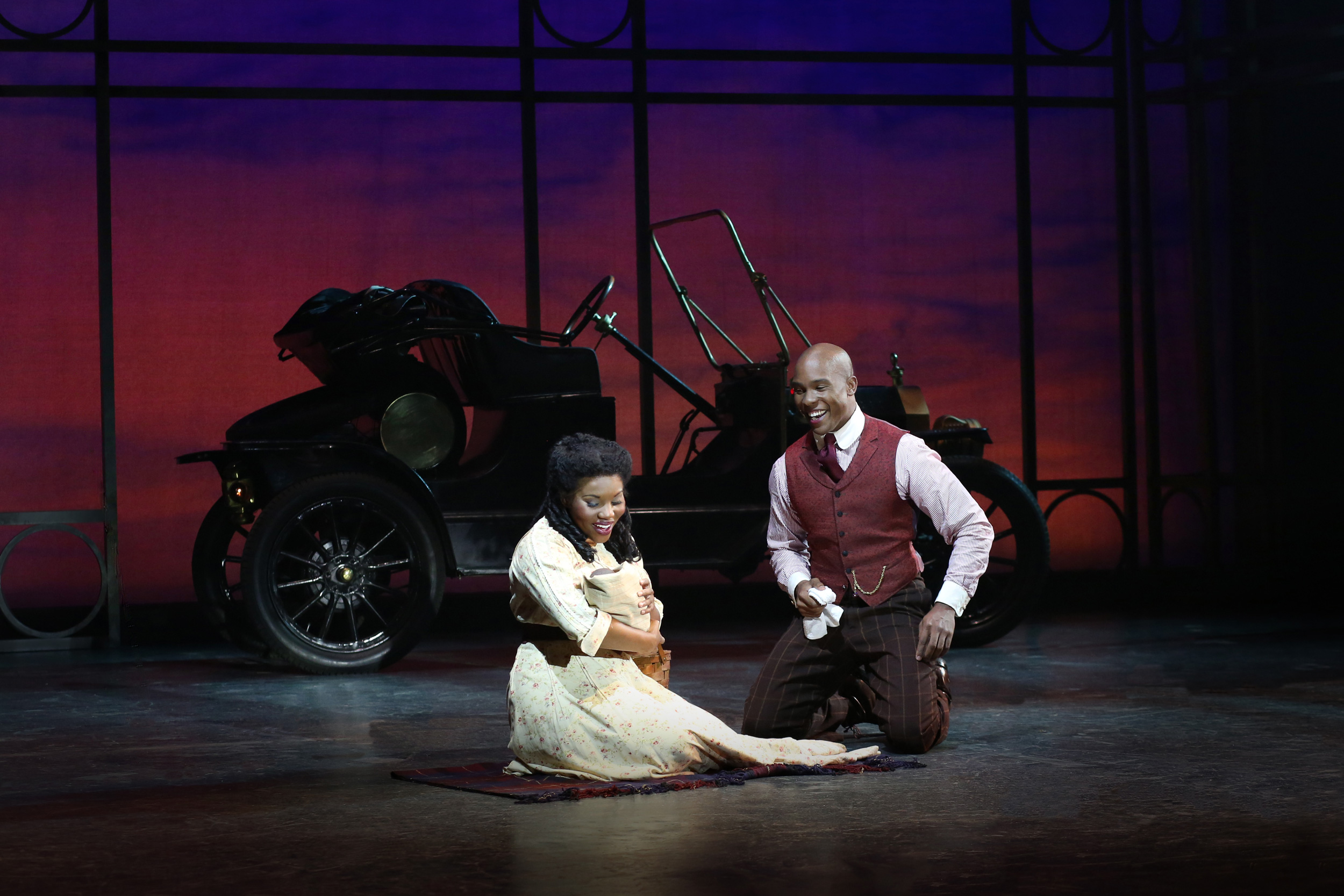  Lindsay Roberts &amp; Darnell Abrahami in Ragtime at the Ogunquit Playhouse, 2017 - photo by Julia Russell 