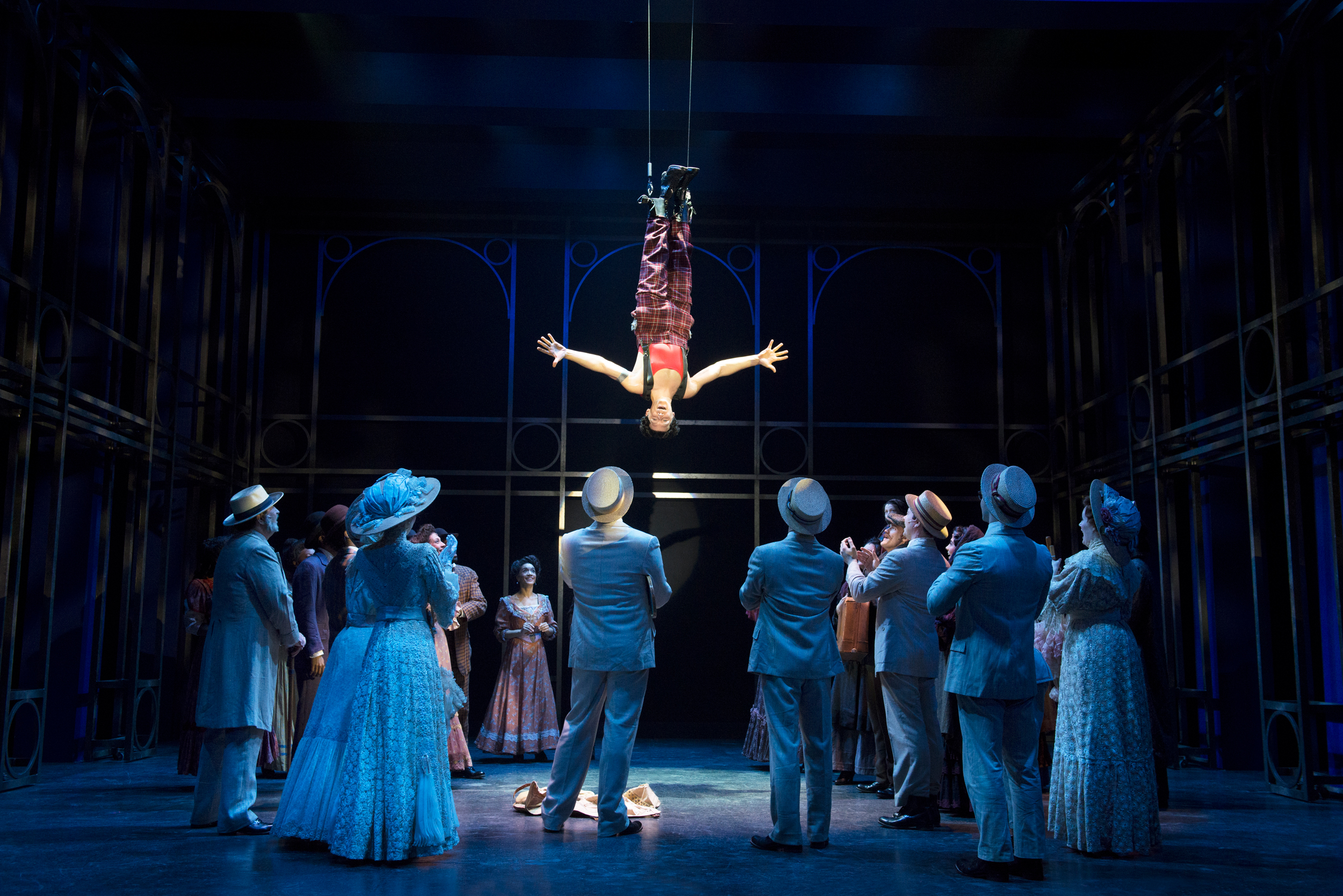  Freddie Kimmel and cast of Ragtime at the Ogunquit Playhouse, 2017 - photo by Gary Ng 