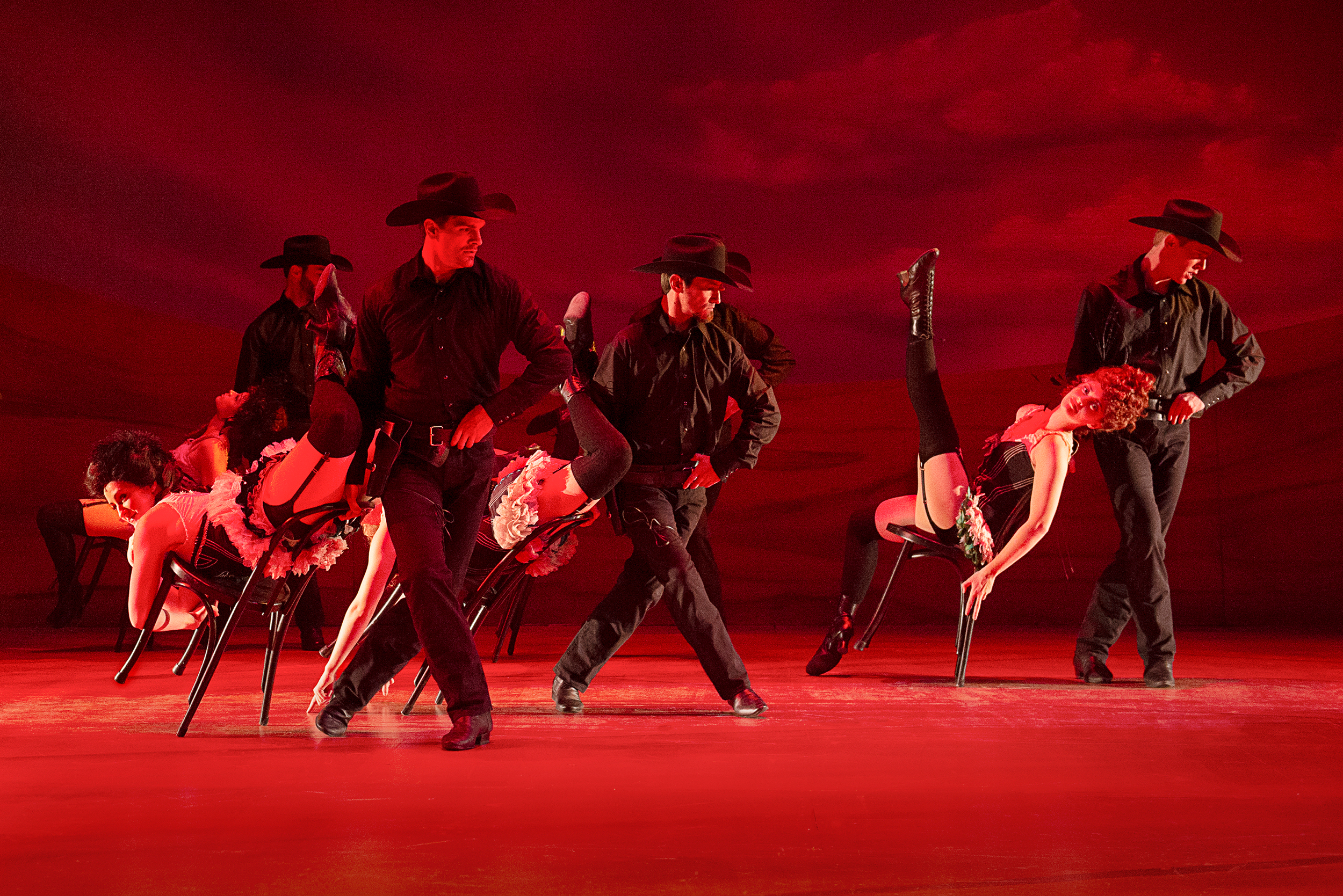 2018 production of Oklahoma! - Photo by Gary Ng
