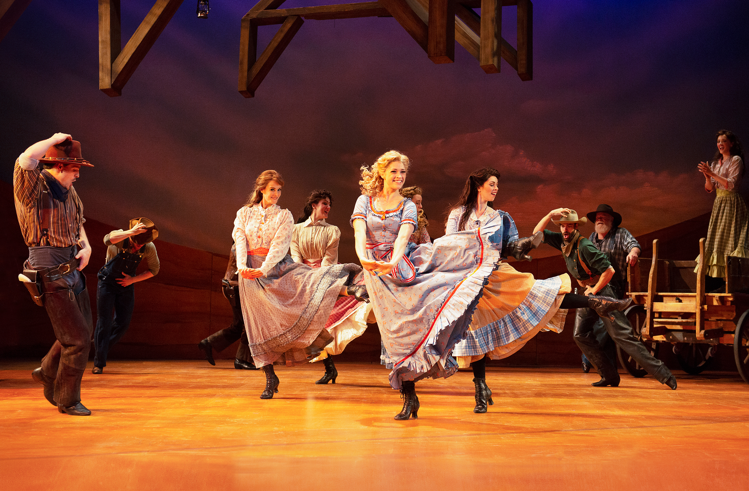 2018 production of Oklahoma! - Photo by Gary Ng
