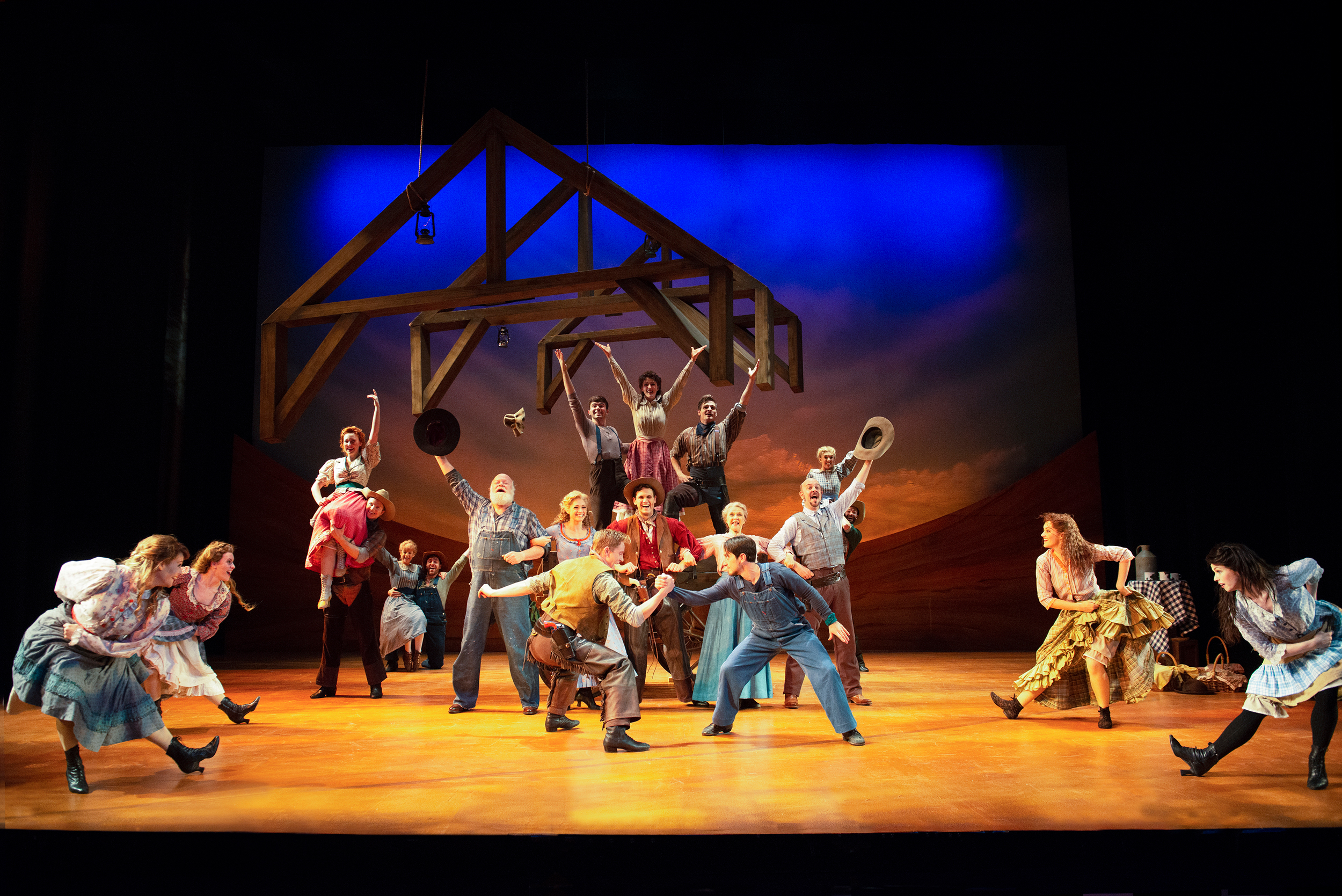 2018 production of Oklahoma! - Photo by Gary Ng