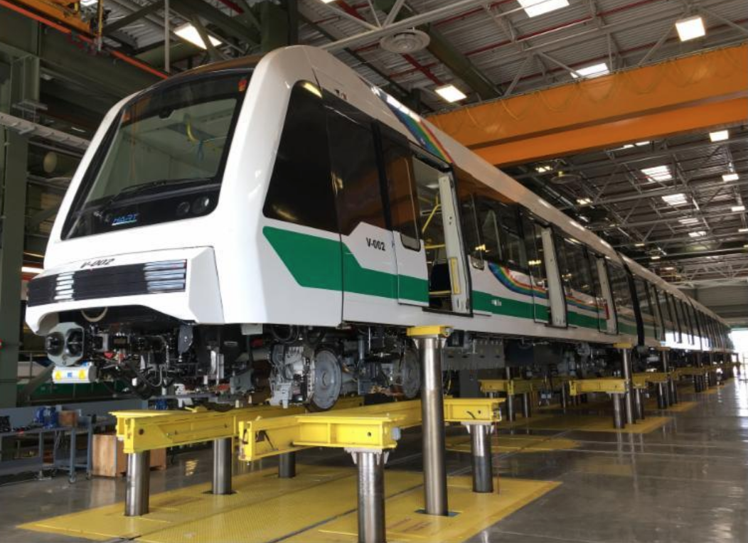 Macton Train Hoist at Honolulu Authority Rapid Transit