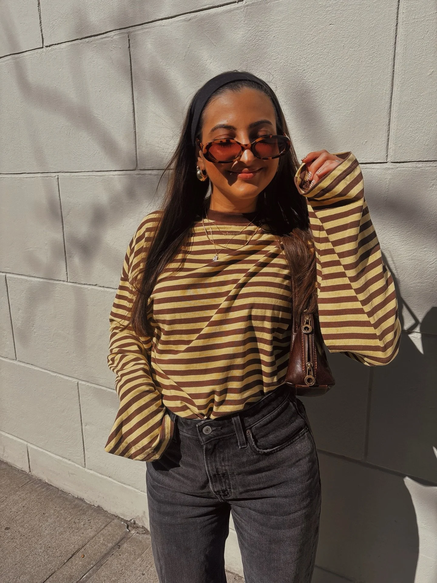 spring stripes ✖️🤎🪩🪐🌼💫✨ #KILLERQUEEN 
&bull;
&bull;
&bull;
&bull;
&bull;
&bull;
&bull;
&bull;
&bull;
#springoutfits #springoutfitinspo #nycbloggerstyle #springoutfitideas