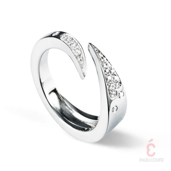 Alliance "Médusa" pavage diamants