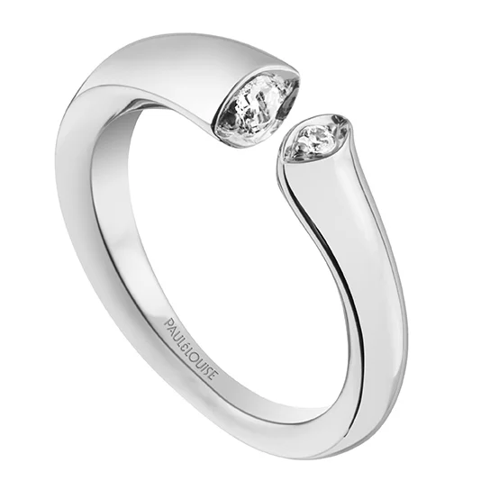 Solitaire Bouche à Bouche diamants