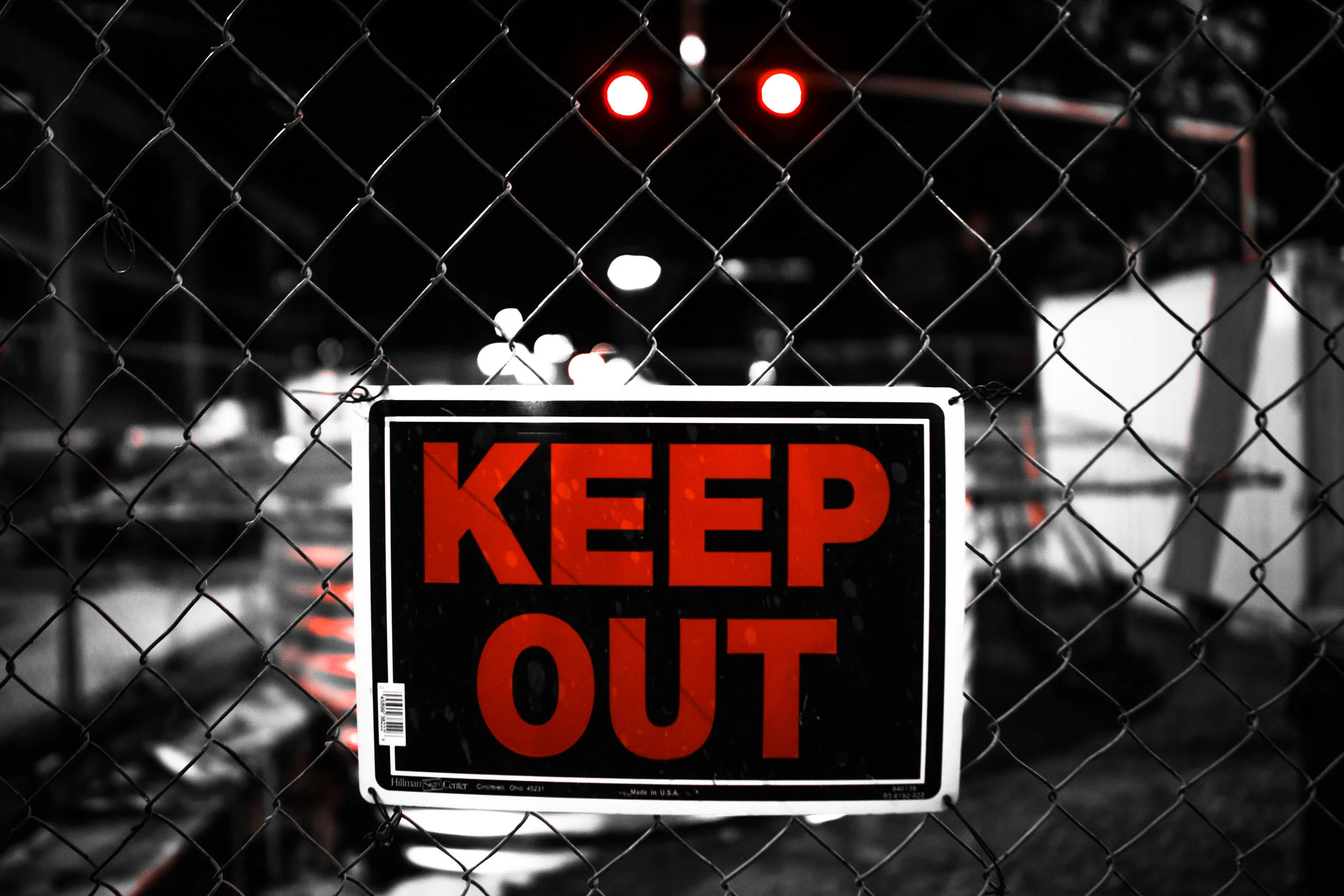 KEEP OUT