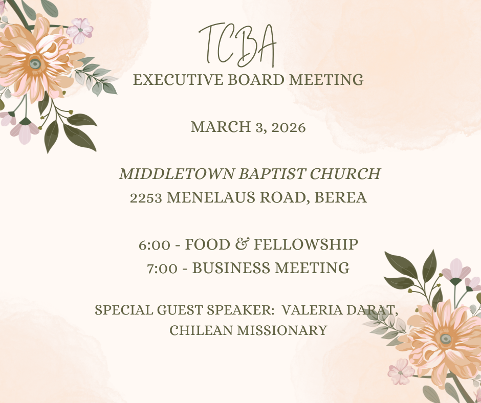 TCBA Executive Board Meeting