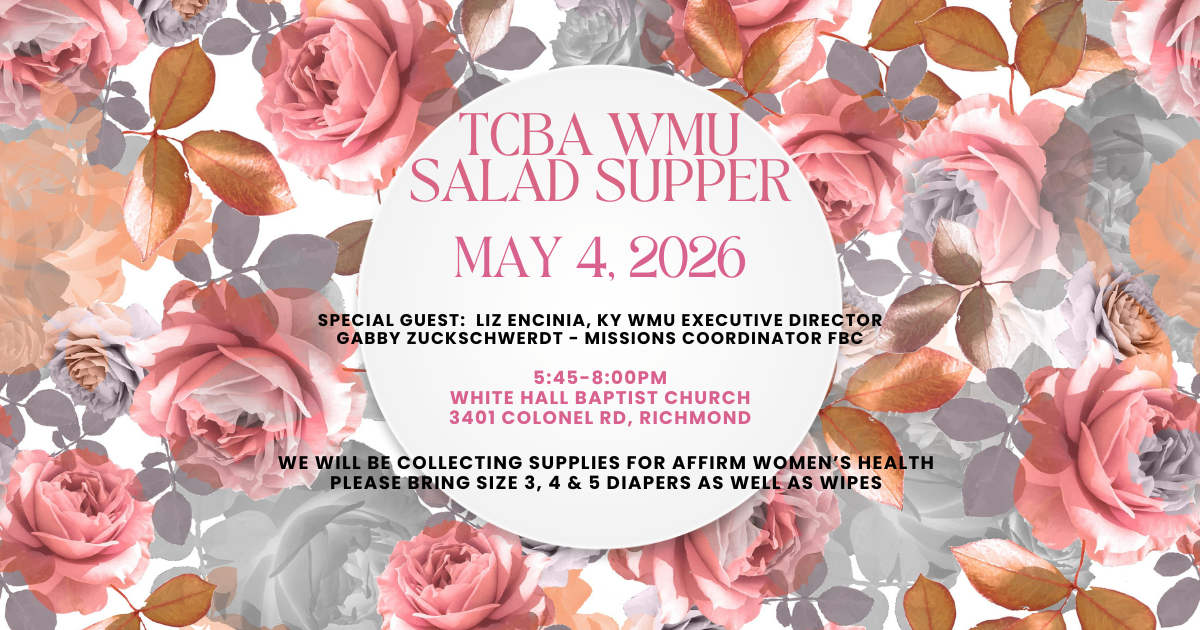 TCBA WMU Salad Supper