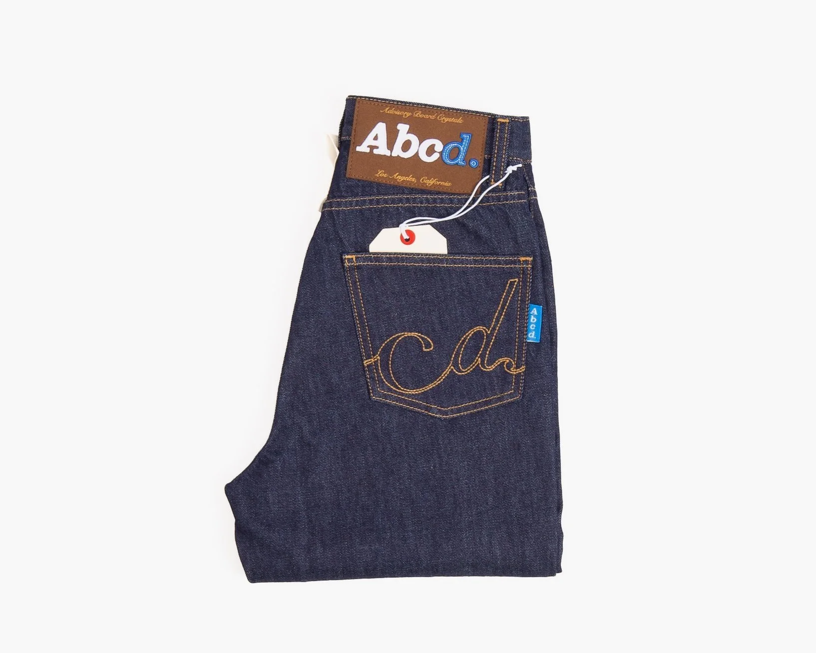 Abcd. Women's Straight Fit Jeans in Rinse