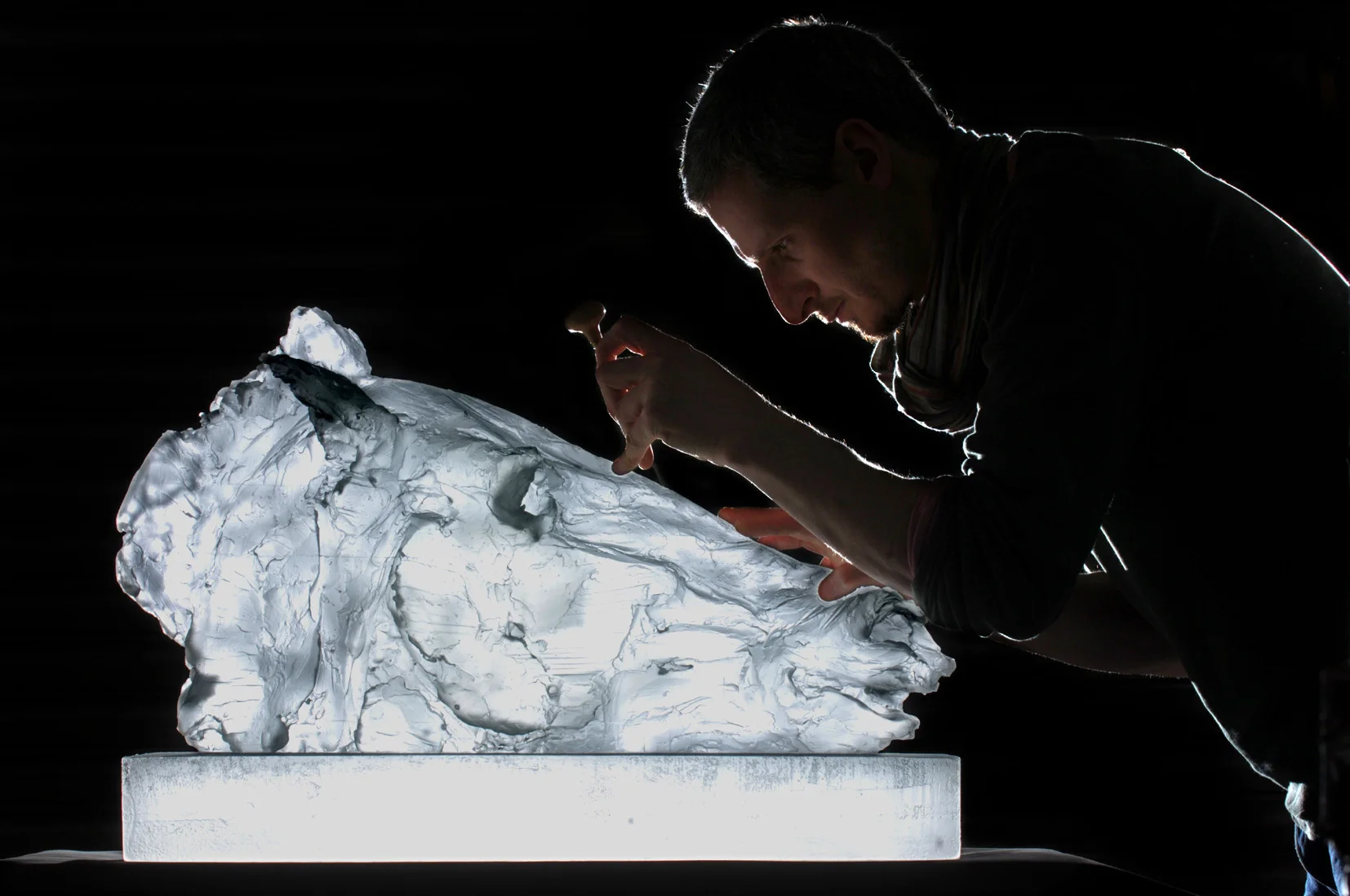 Crystal Ashen , glass, life-size, special edition