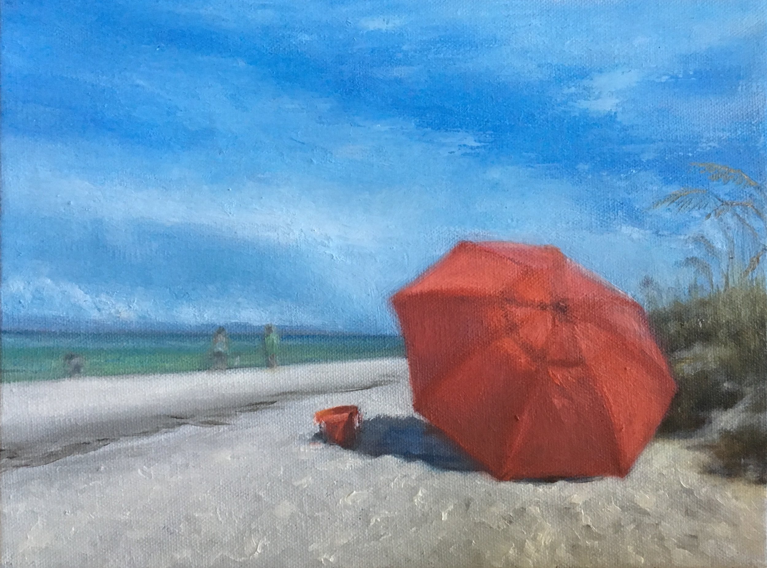 Summer Beachin' II - the umbrella