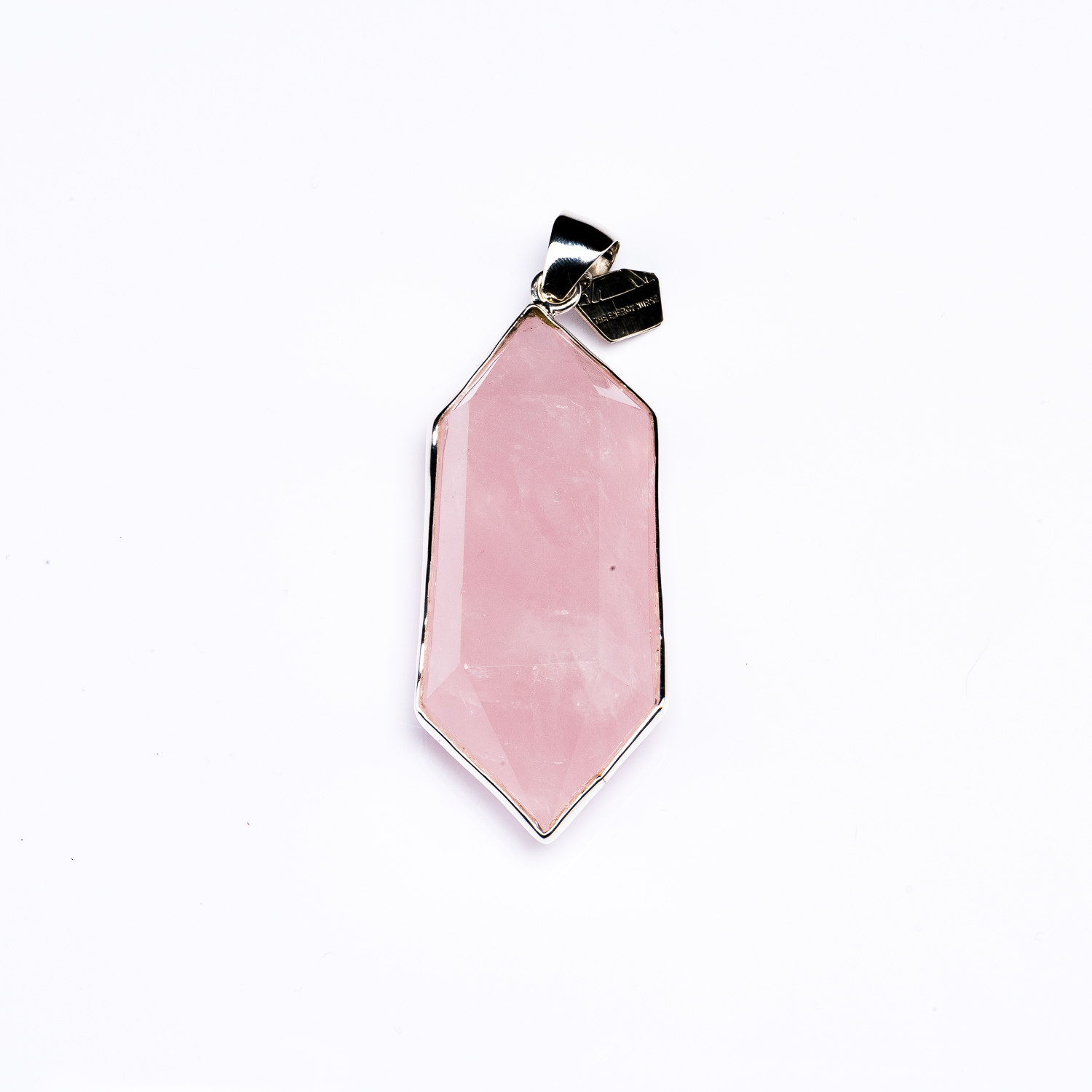 XL Rose Quartz Point Pendant