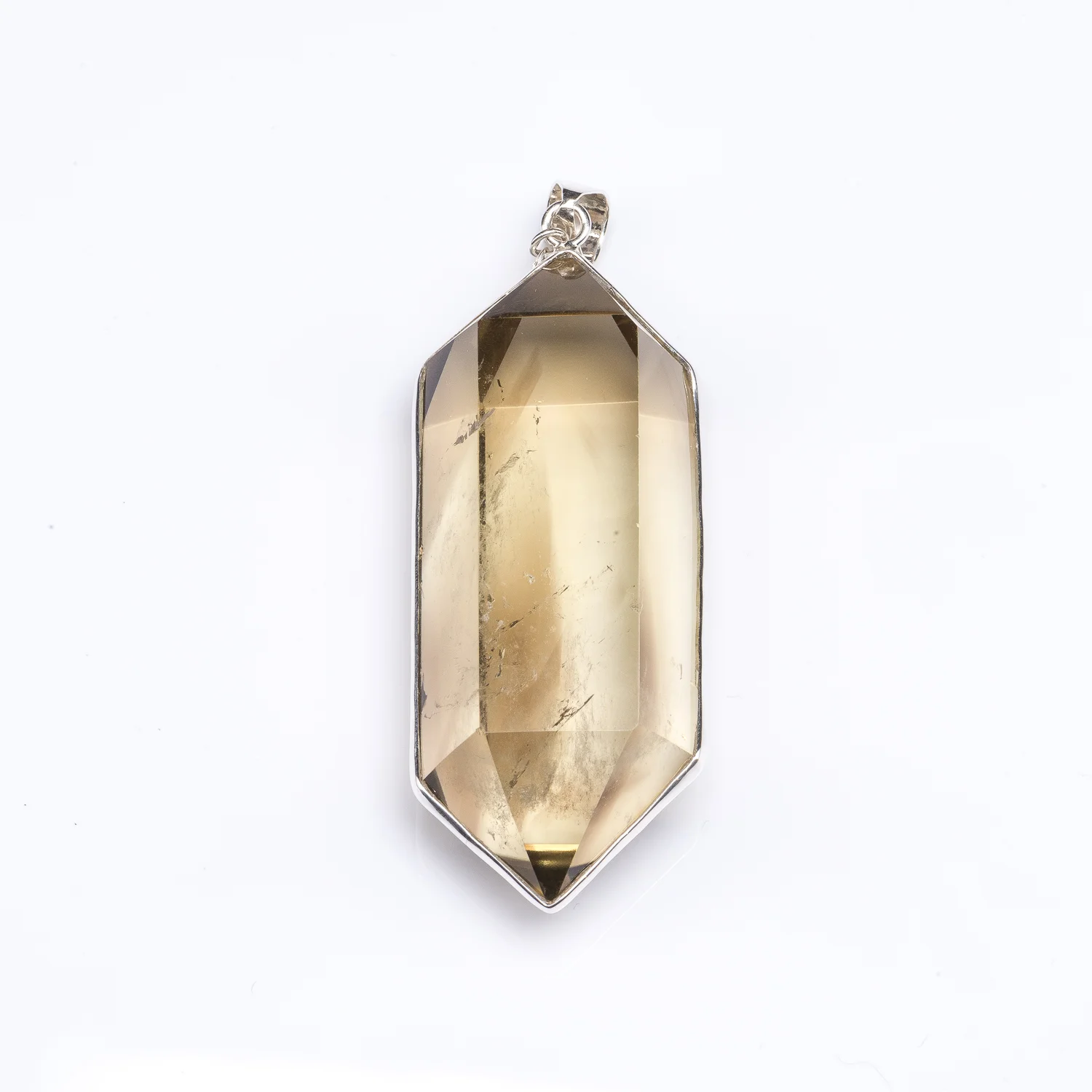 Citrine Quartz Point Pendant