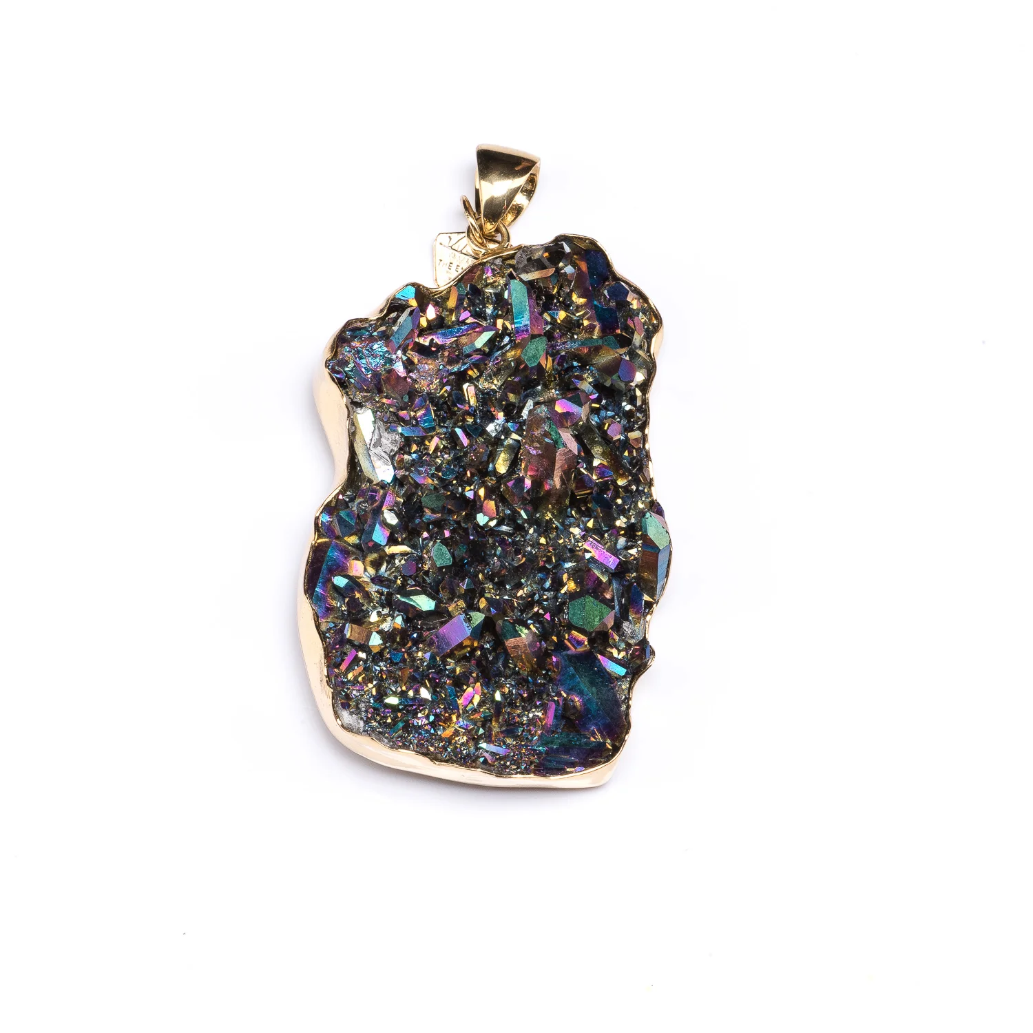 XL Titanium Quartz Pendant