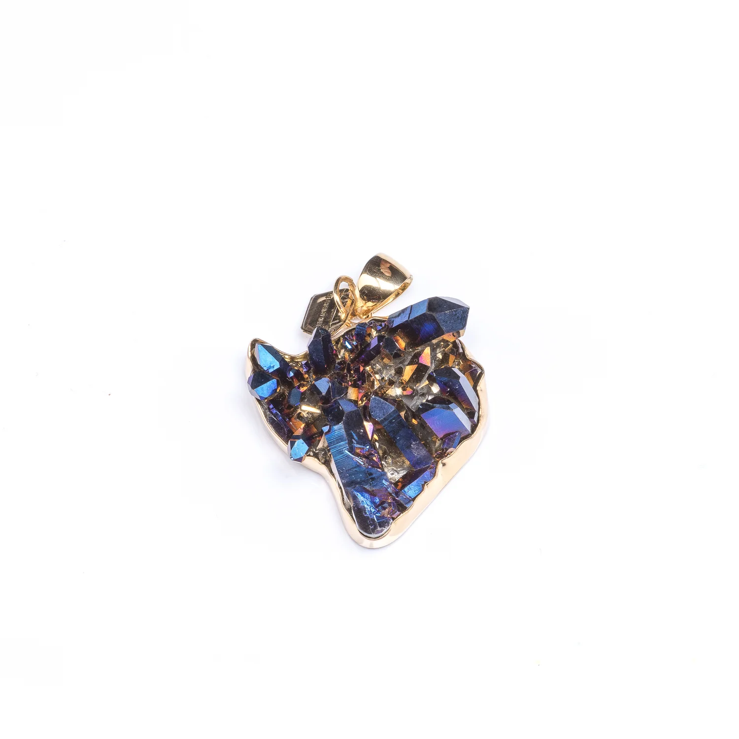 L Titanium Quartz Pendant