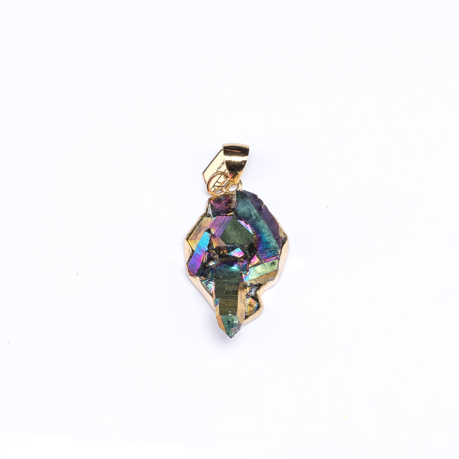 M Titanium Quartz Pendant
