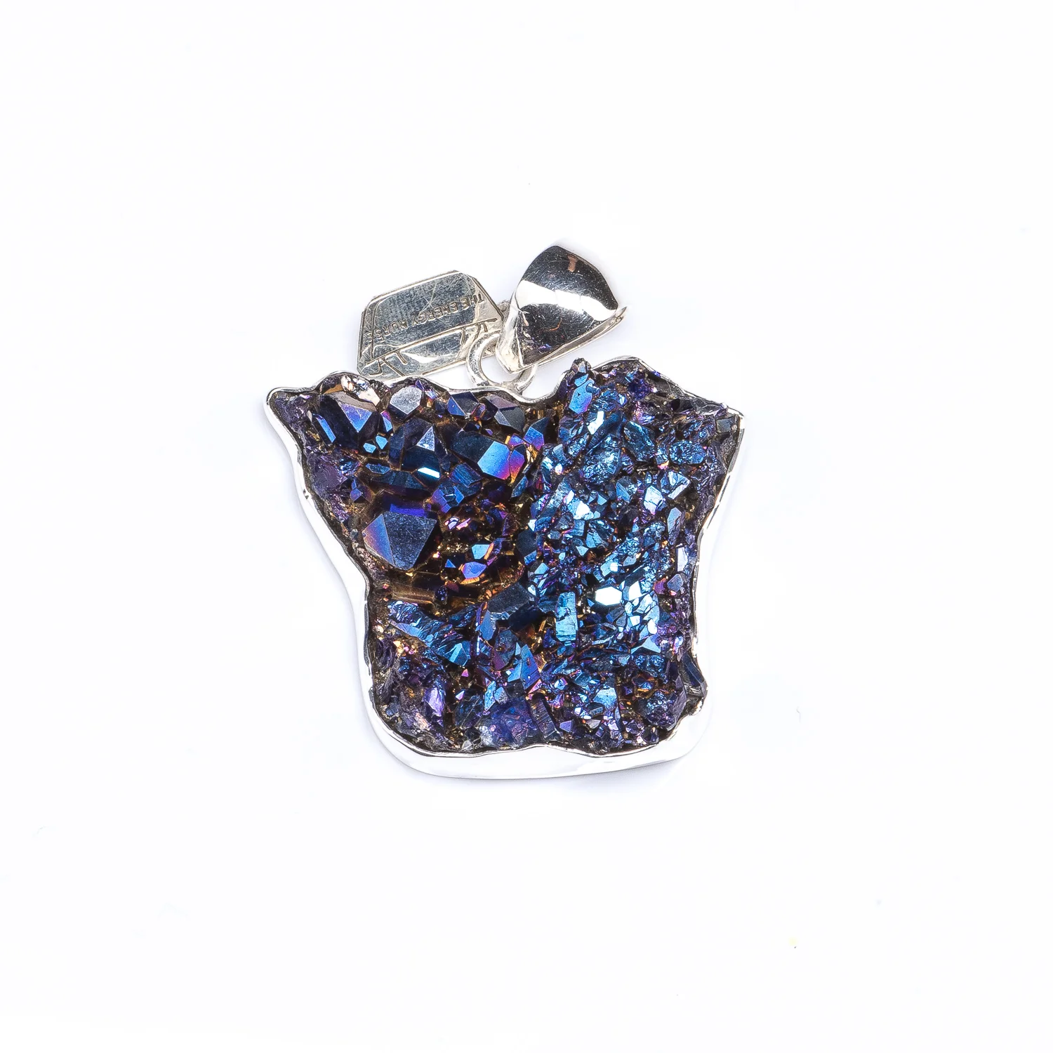 M Cobalt Titanium Quartz Pendant