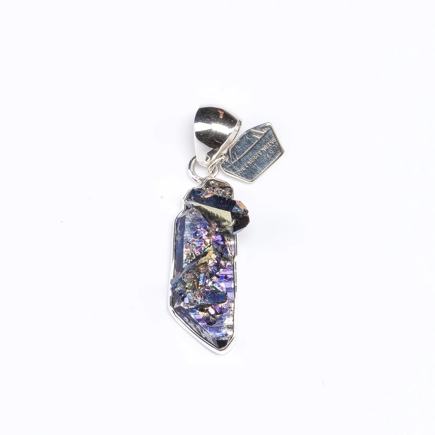 S Titanium Quartz Pendant