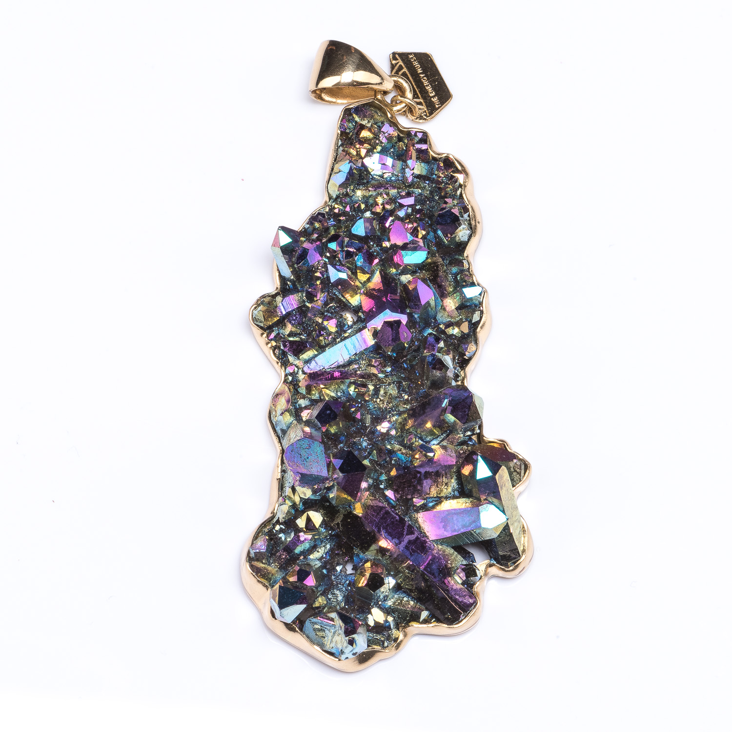 XL Titanium Quartz Pendant