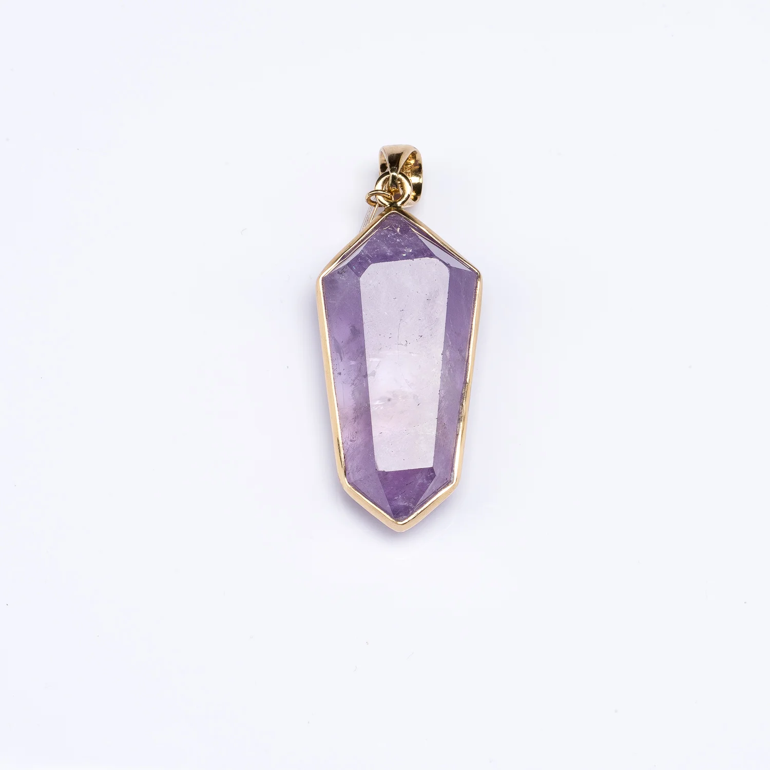 XL Amethyst Point Pendant