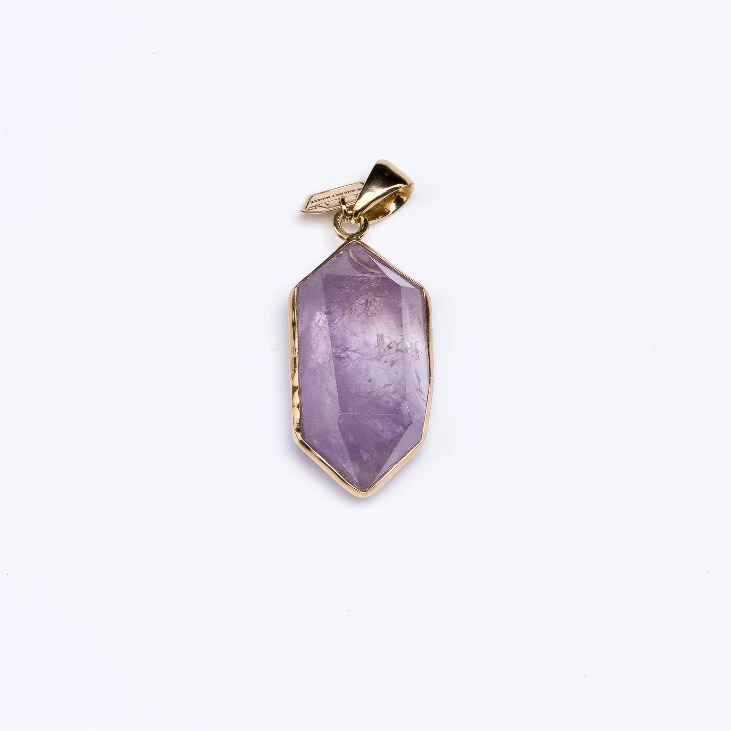 L Amethyst Point Pendant