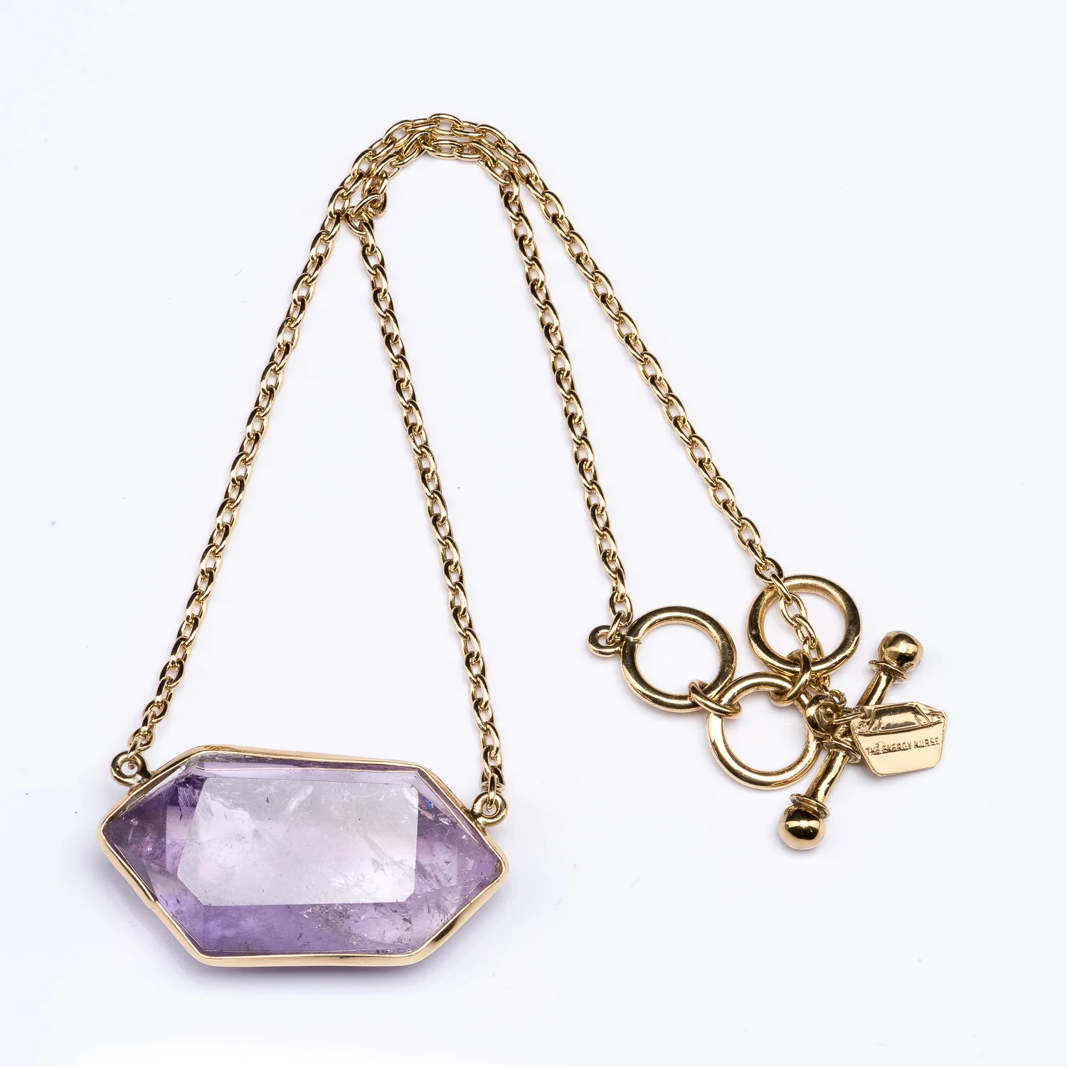 L Amethyst Point Necklace