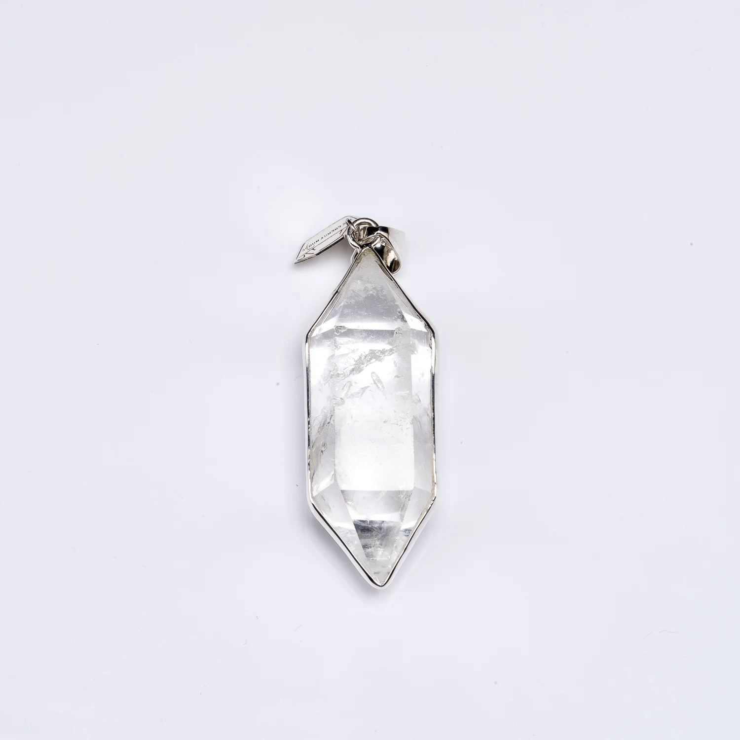 L Clear Quartz Point Pendant