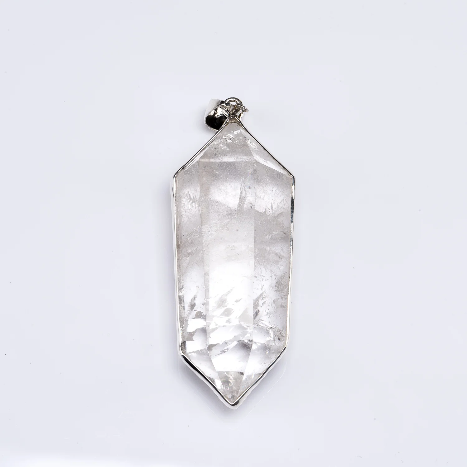 XL Clear Quartz Point Pendant